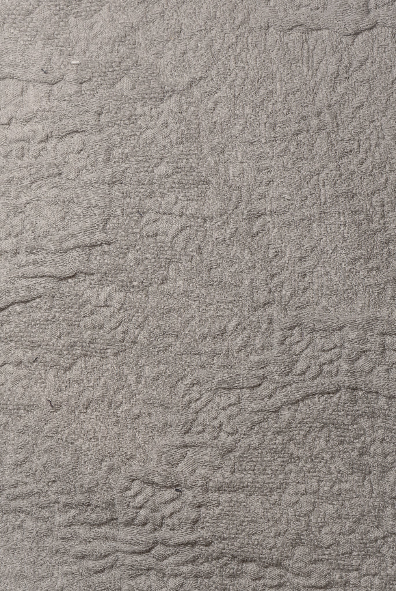 Iris Antik Matelasse Fabric Swatch - Close-Up Jacquard Weave Texture Detail | MATTEO