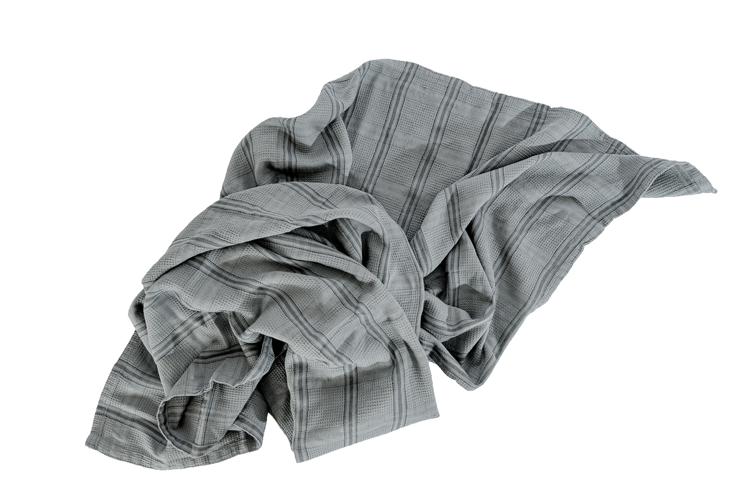 Bay Cotton Cucina Vintage Kitchen Towel - Draped Detail | MATTEO