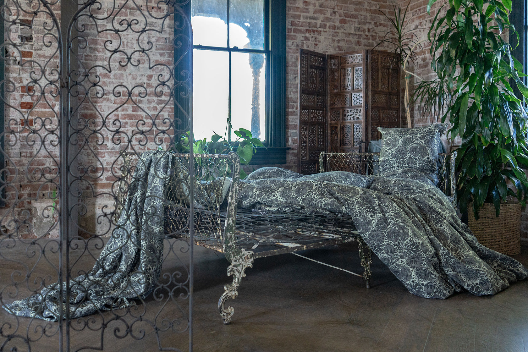 Paisley Quilted Sham Single - Bay Clearance 50%