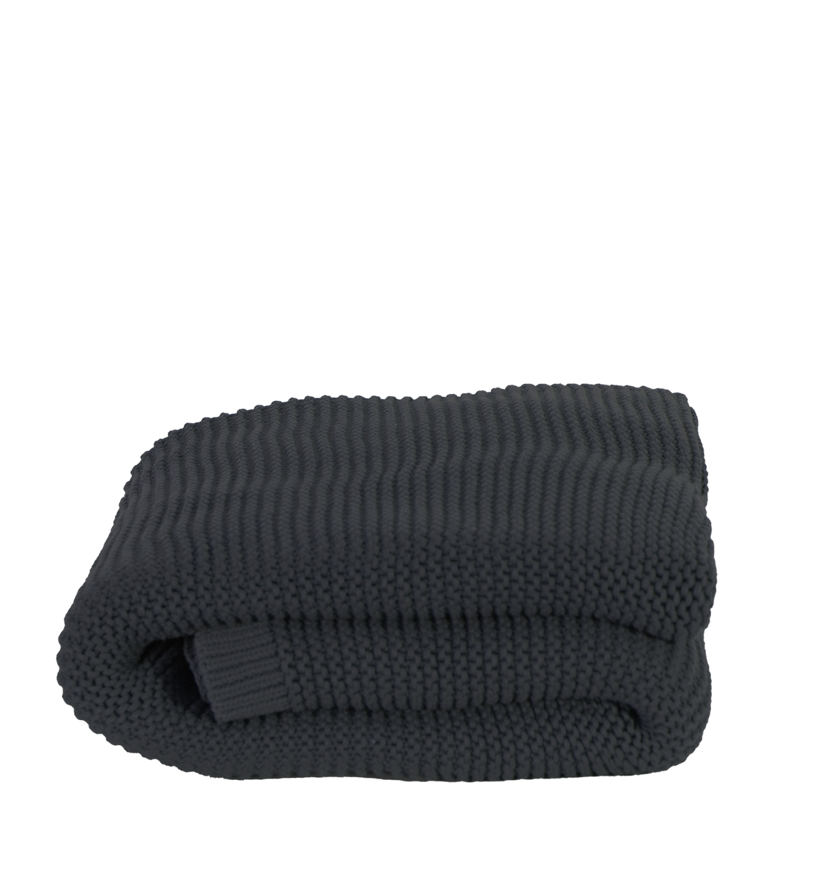 Night Cotton Ellos Throw - Folded View | MATTEO