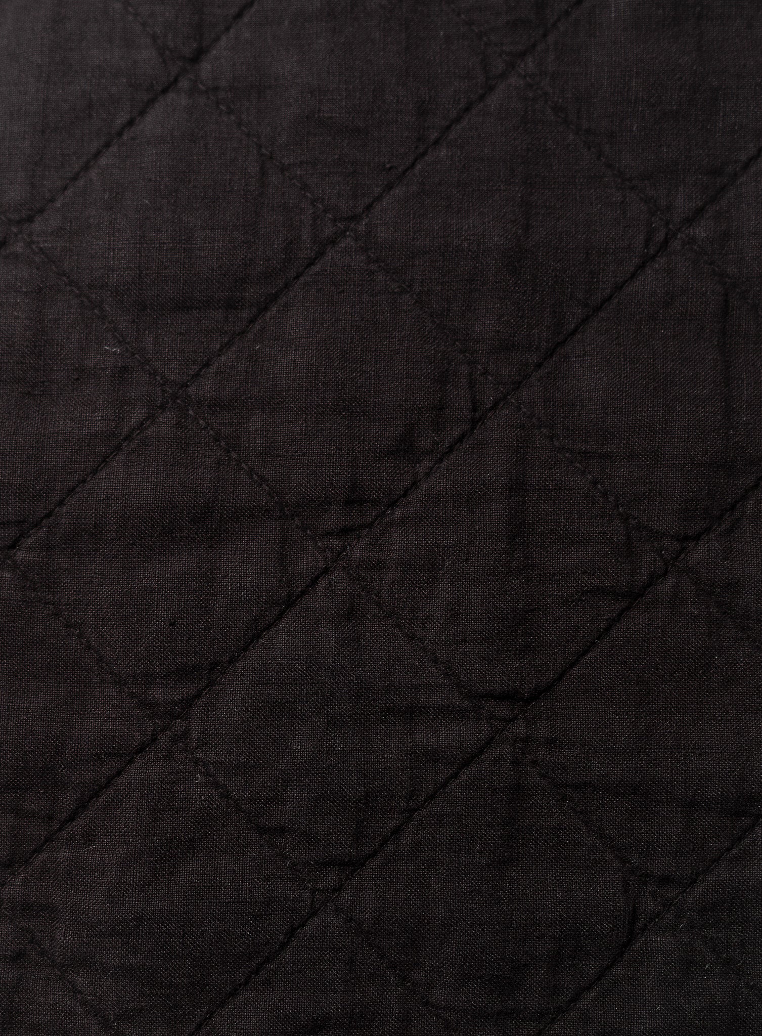 Bark Quilted Linen Fabric Swatch - Textile Detail | MATTEO