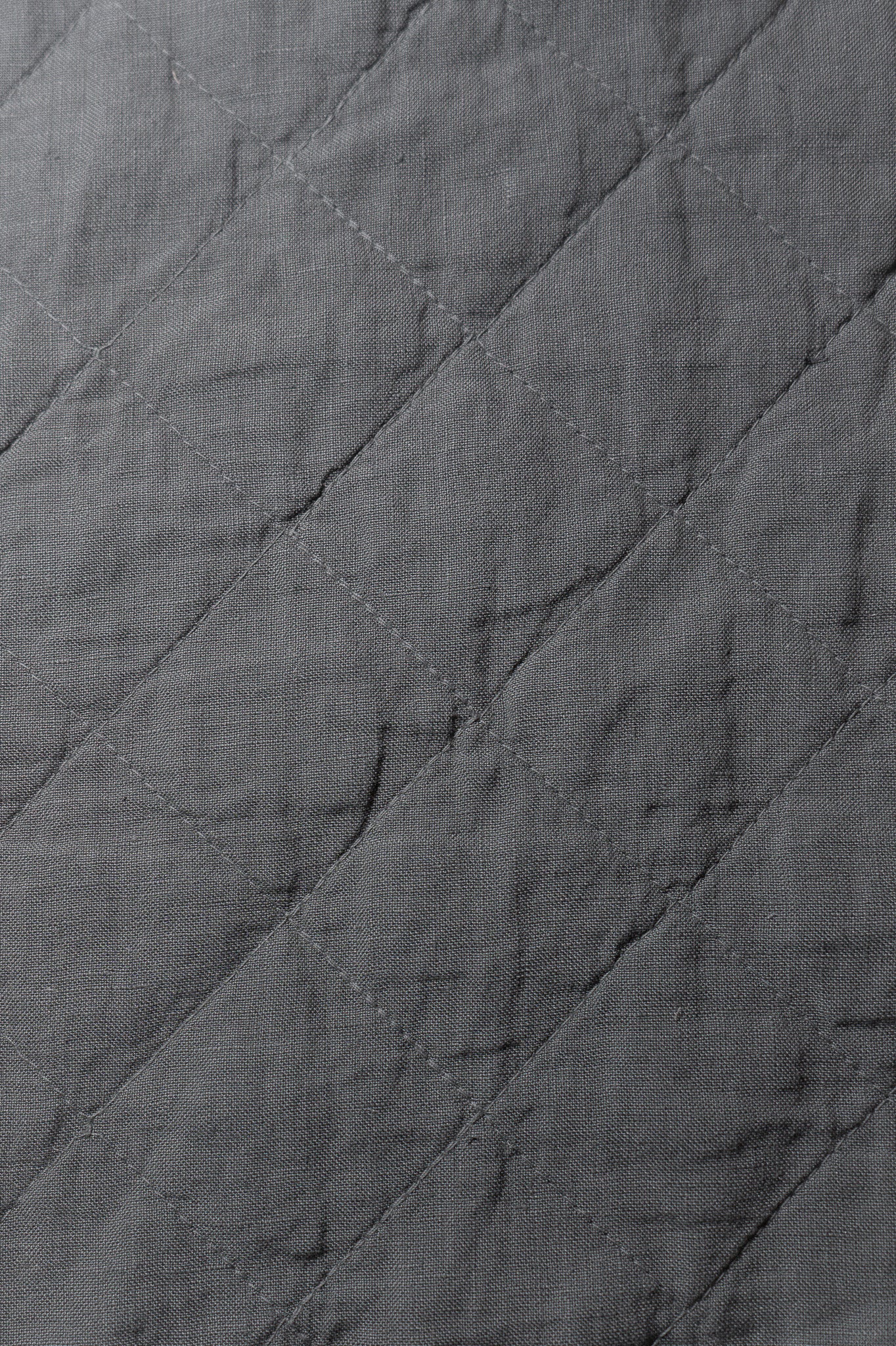 Bay Linen Ida Duvet Cover Fabric Swatch - Diamond Quilting Pattern Texture Detail | MATTEO