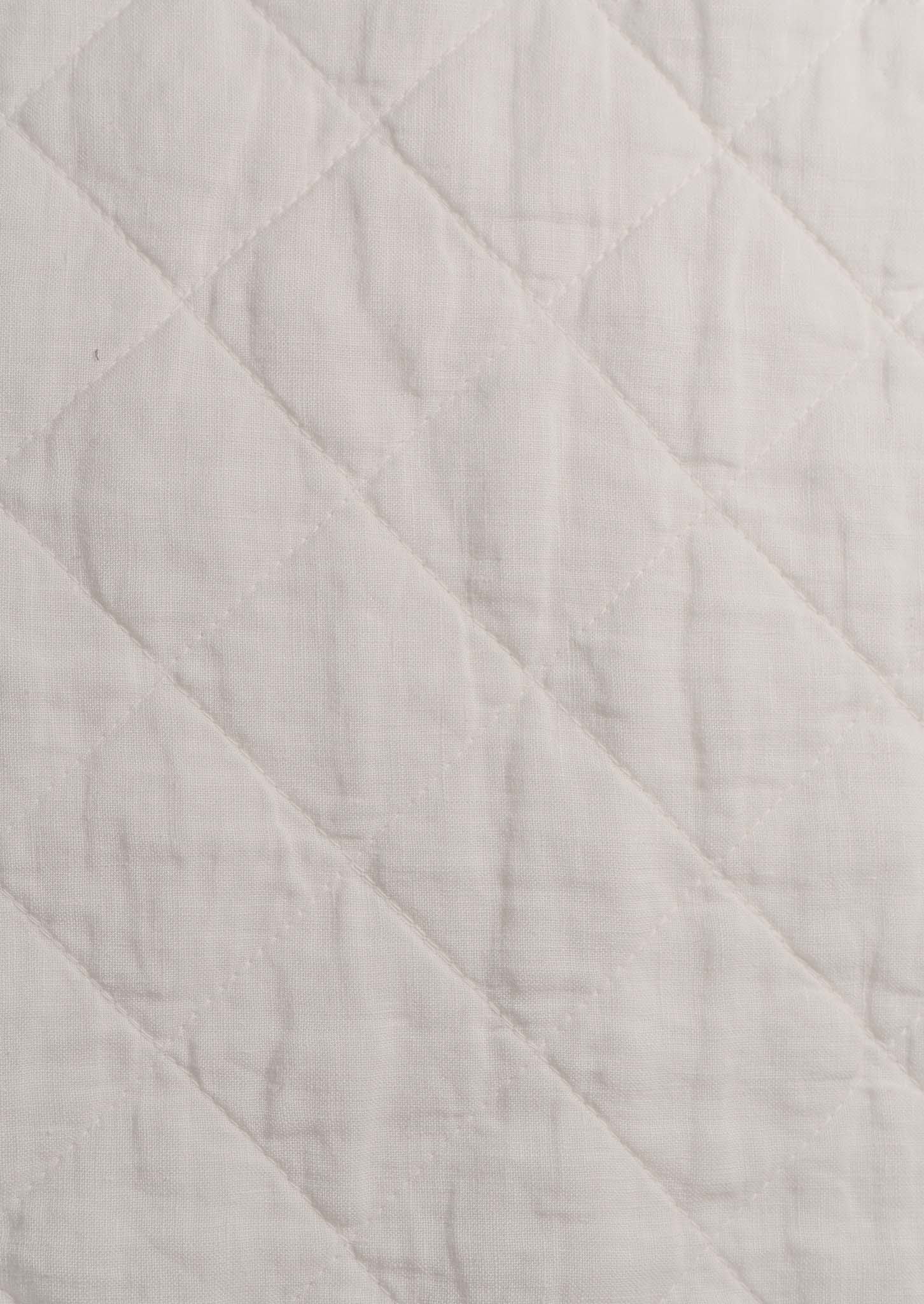 Ida Sham Single - Off White Clearance 70%