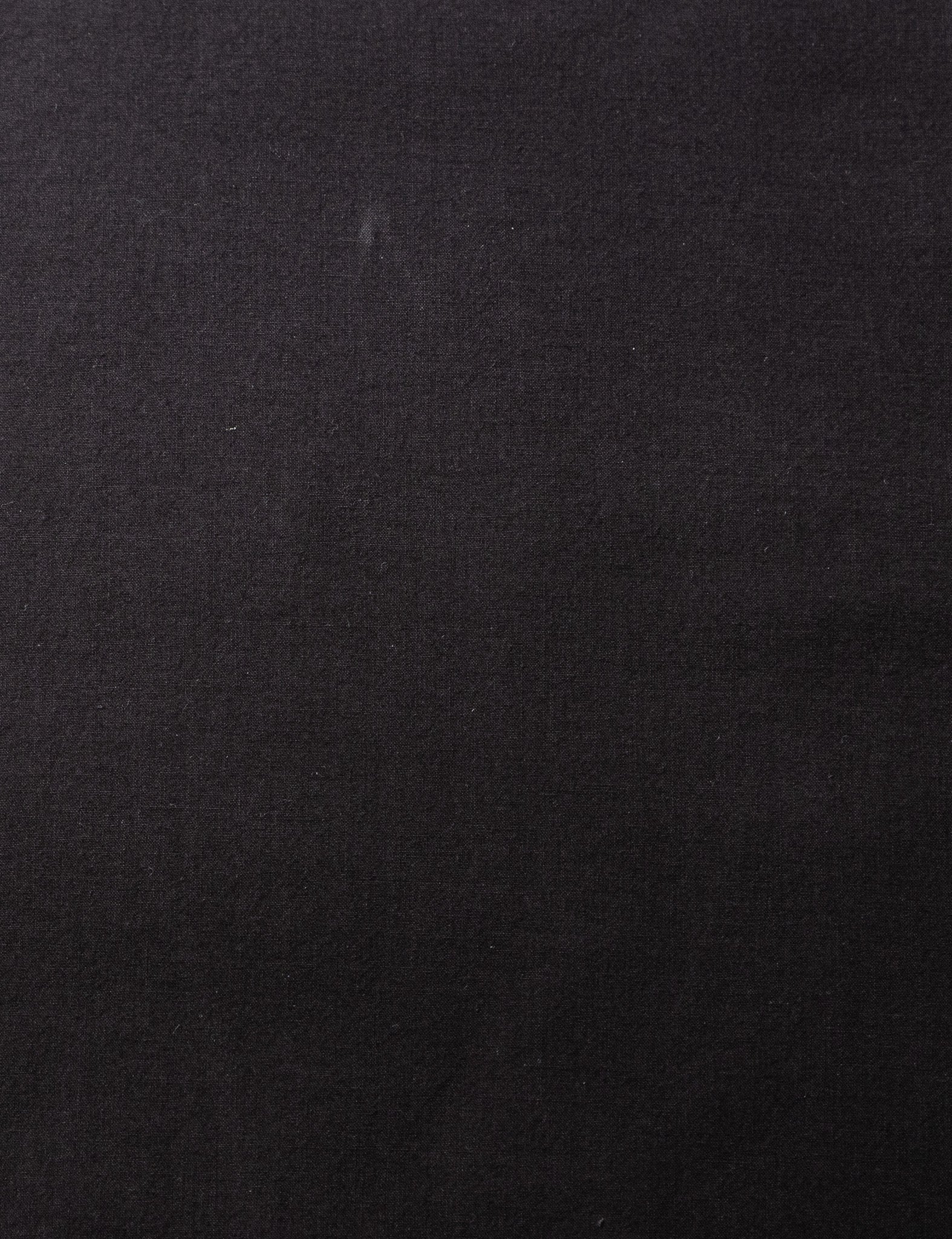 Bark Deep Charcoal Cotton Percale Nap Fabric Swatch - Close-Up Weave Texture | MATTEO