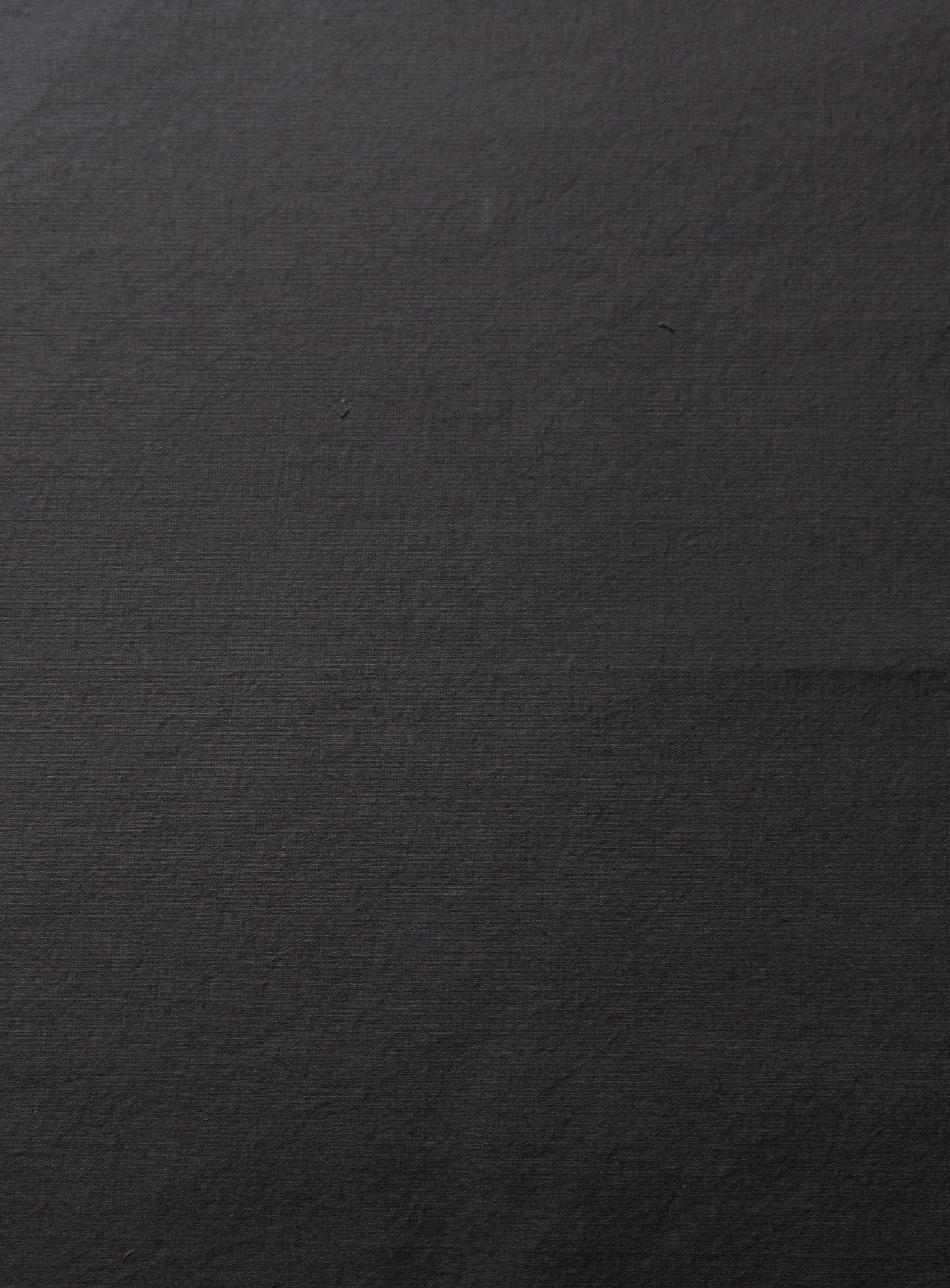 Coal Nap Cotton Fabric - Close-Up Garment-Washed Texture Detail | MATTEO
