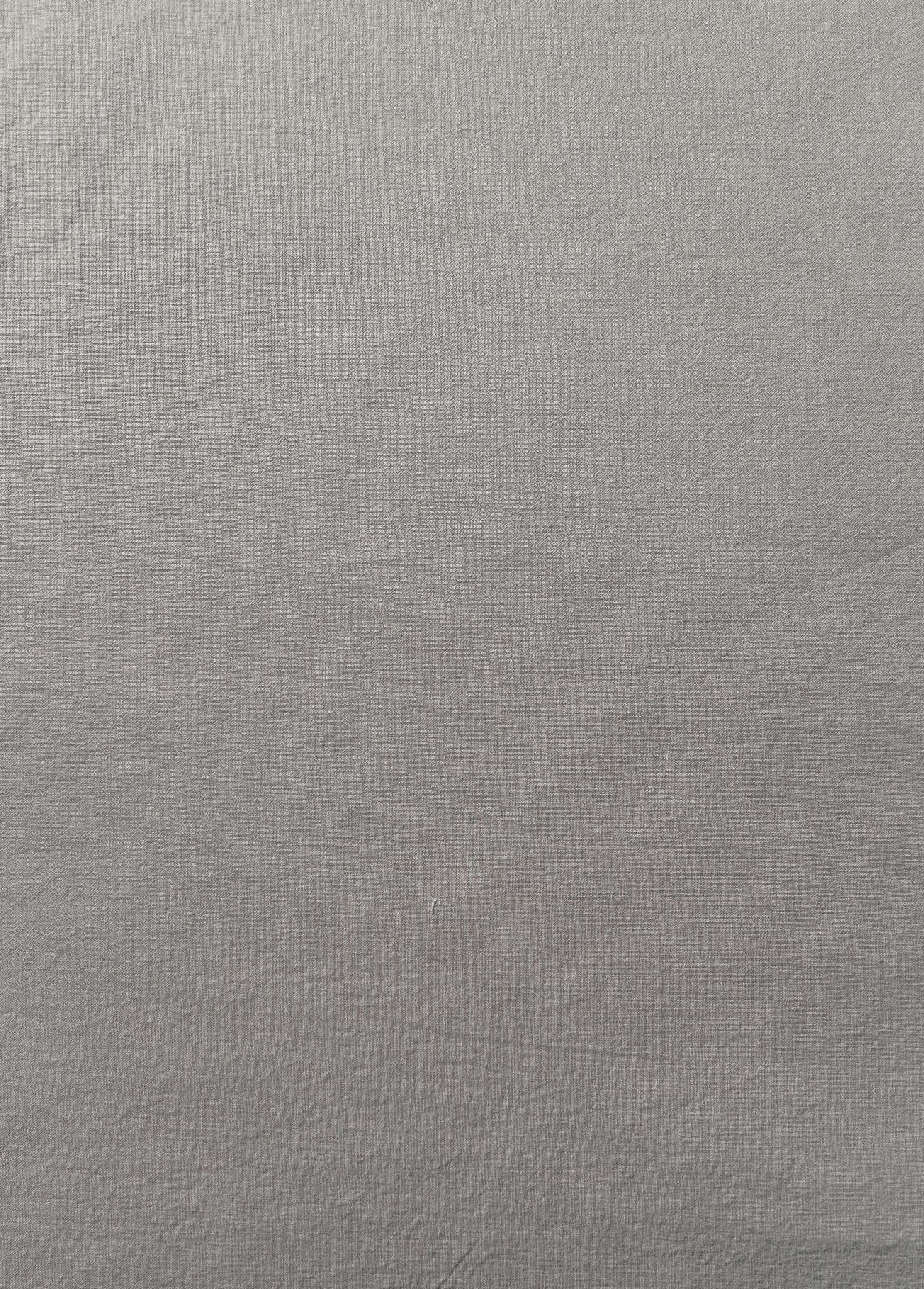 Mica Nap Cotton Percale Flat Sheet - Garment-Washed Fabric Texture Close-Up | MATTEO