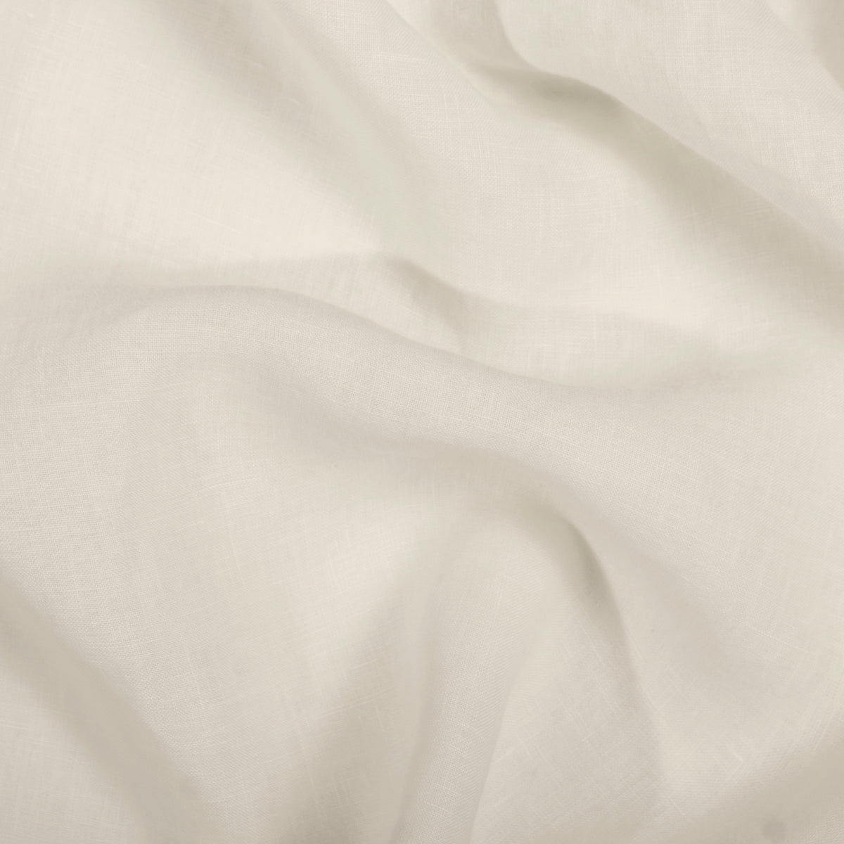 Vintage White Linen Fabric | 100% Linen