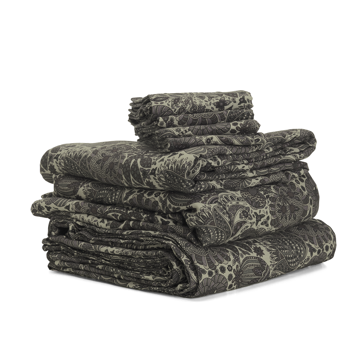 Paisley Sheet Set Clearance 80% - Oat