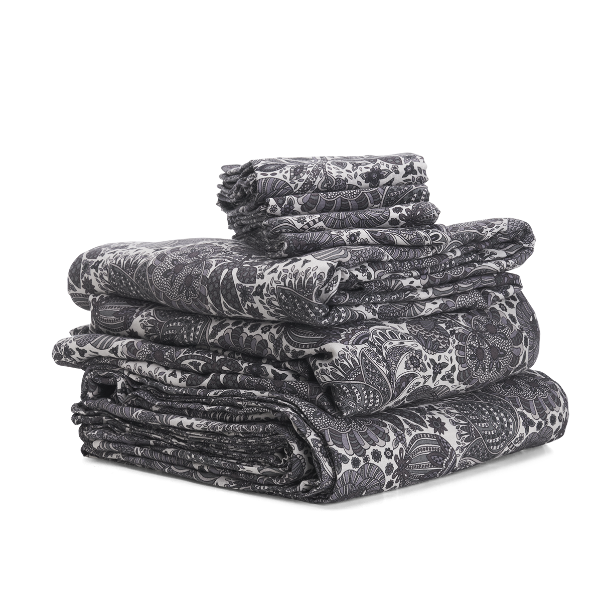 Paisley Sheet Set Clearance 60% - White