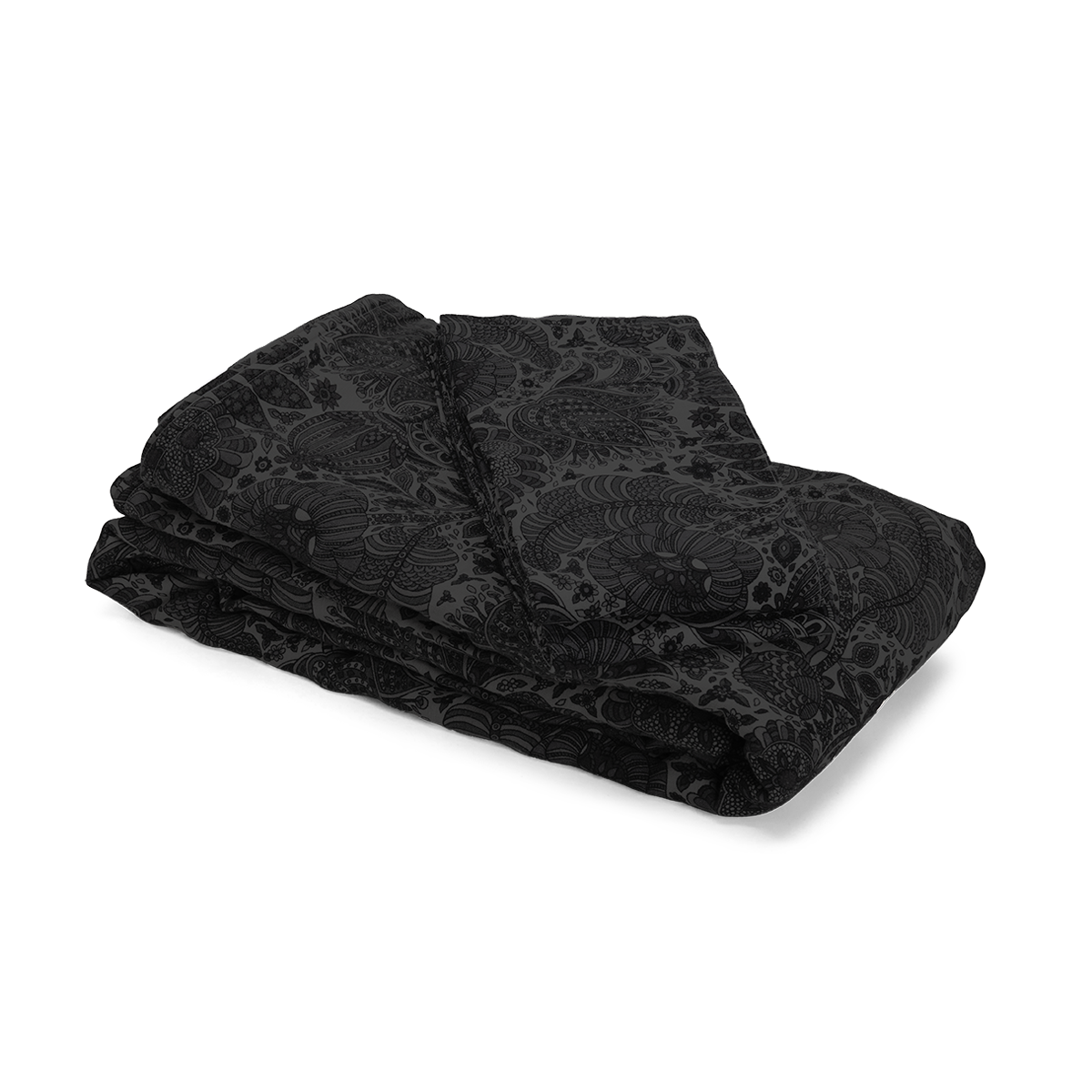 Paisley Duvet Cover Clearance 80% - Coal