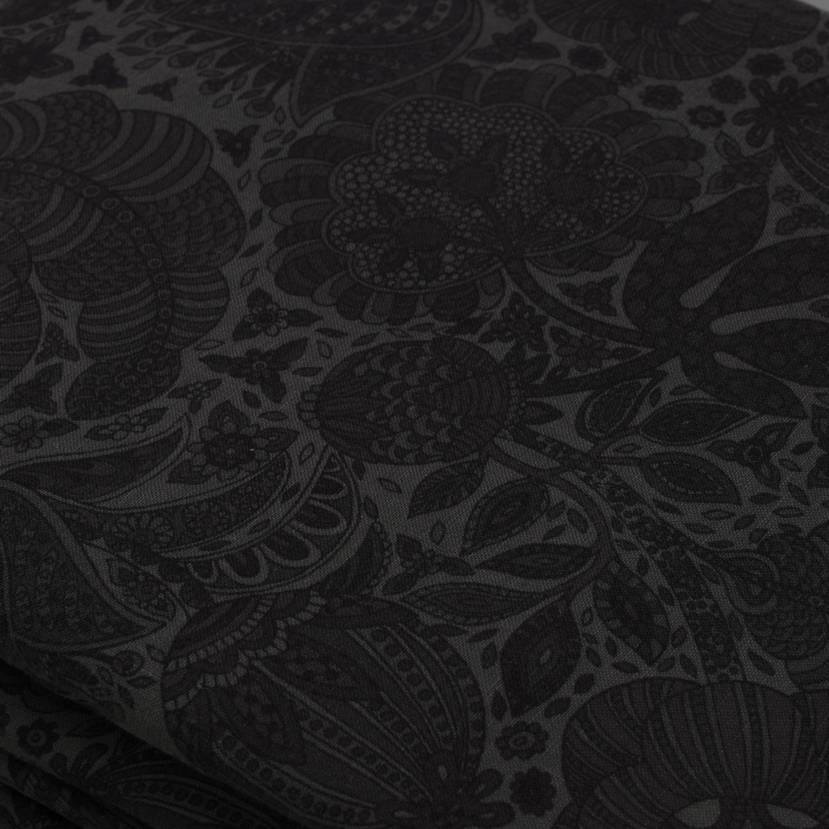 Paisley Quilted Coverlet - Coal Clearance 50%