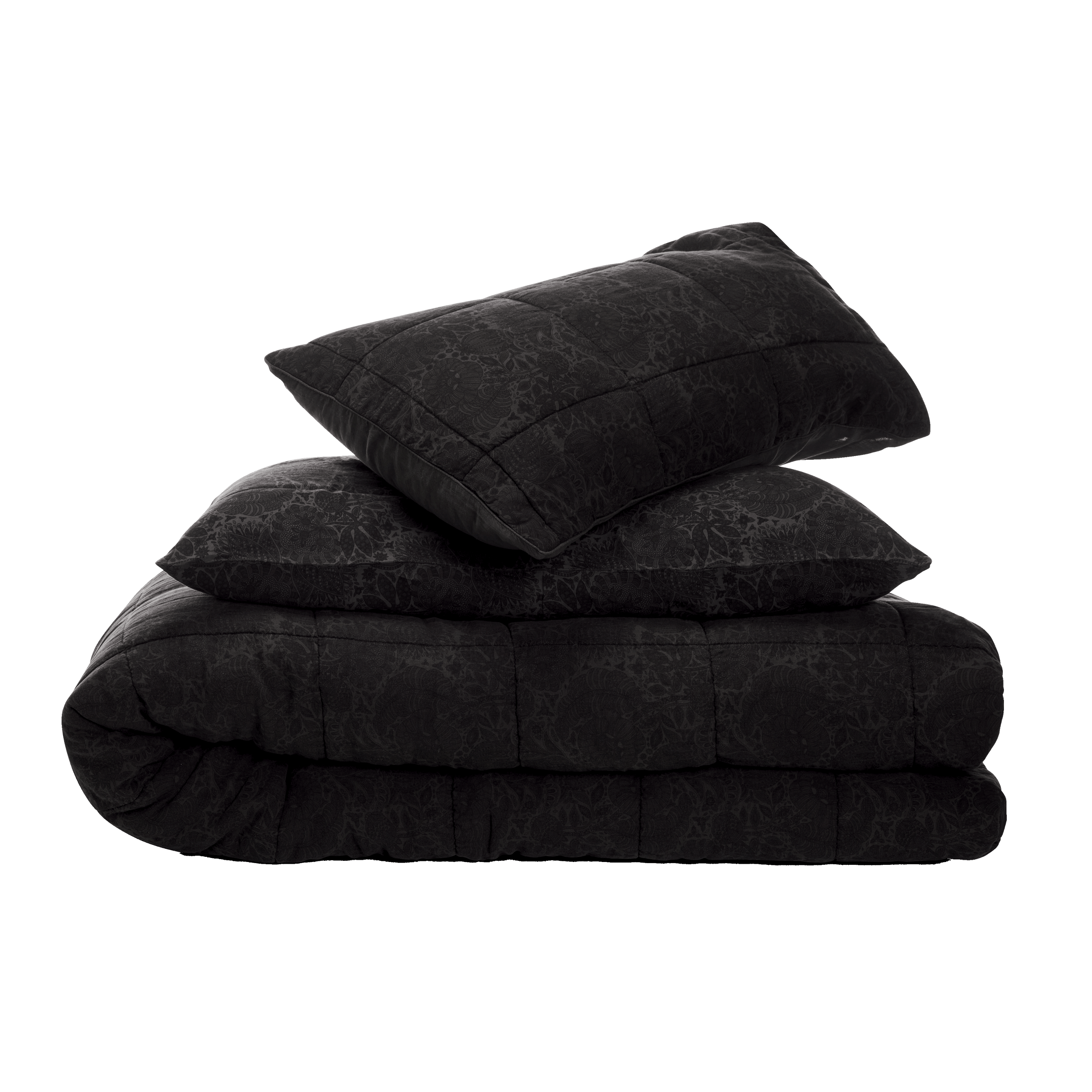 Paisley Quilted Sham Single Clearance 60% - Coal