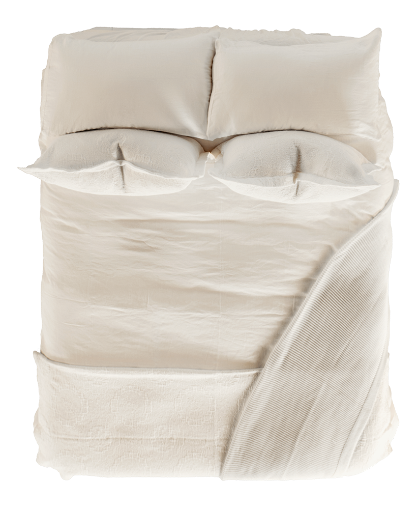 Antik Matelasse Throw Clearance 50% - Off White