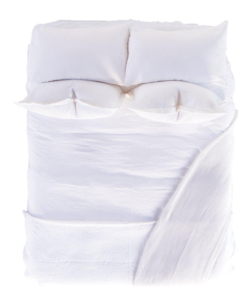Antik Matelasse Throw Clearance 80% - White