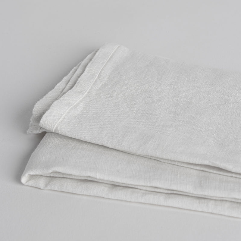 Vintage Linen Pillowcase Single