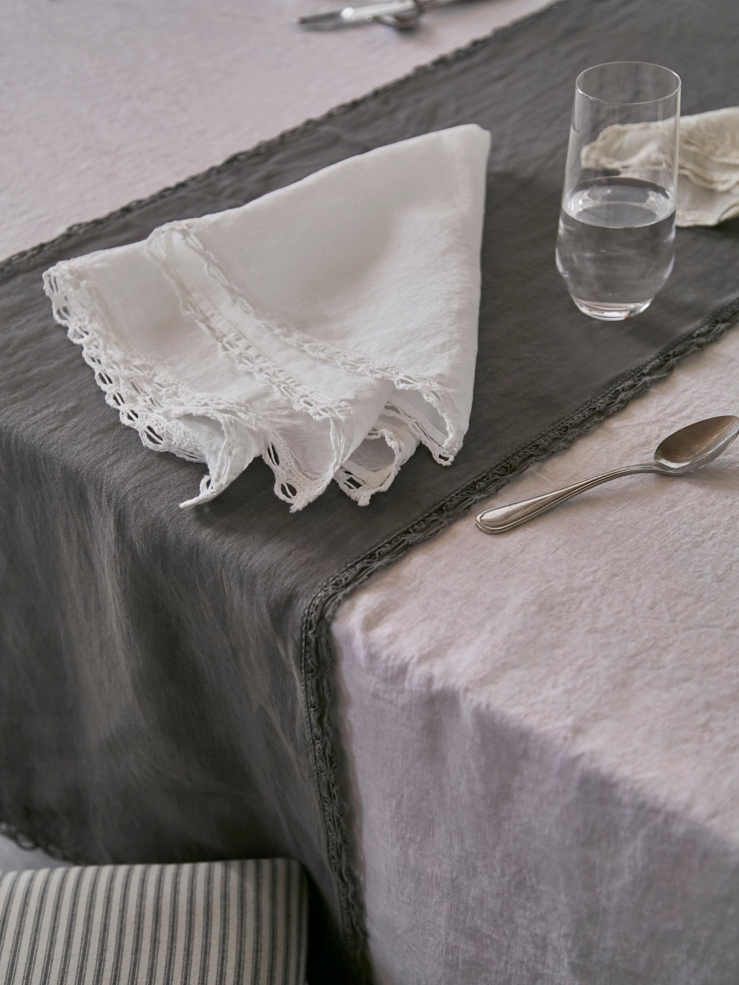 Cluny Napkin Clearance 50% - Coal