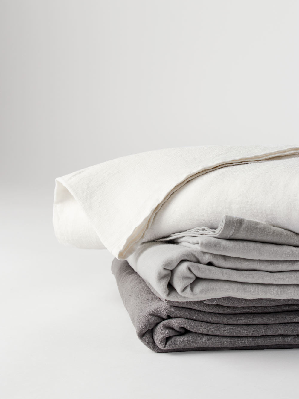 Vintage Linen Bed Panel - Coal Clearance 90%