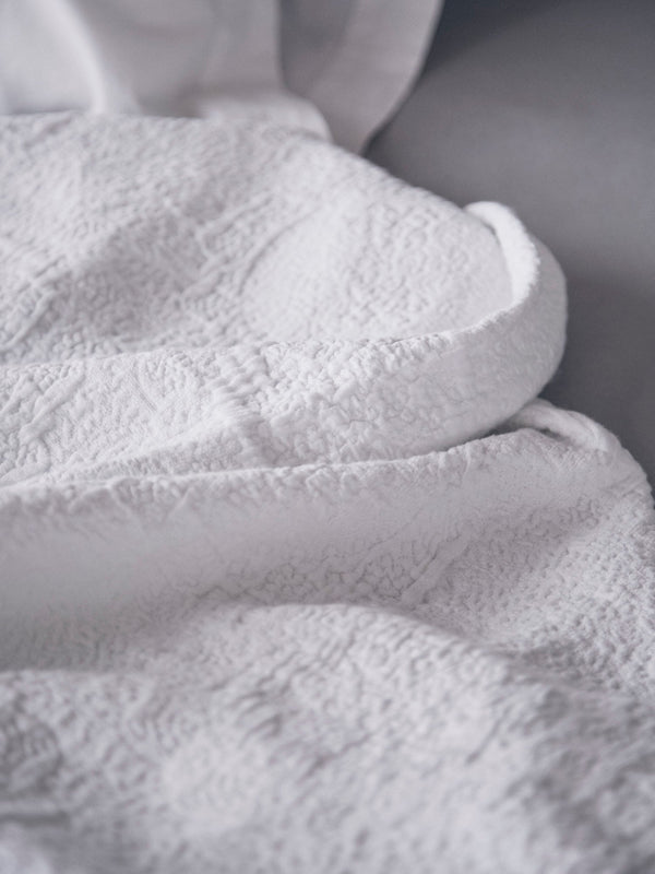 Antik Matelasse Coverlet - Off White